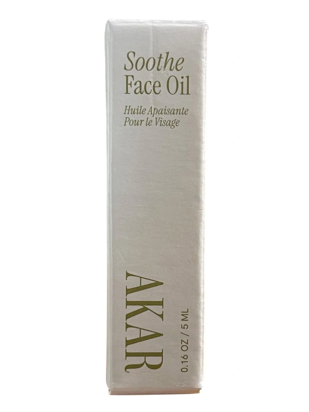 AKAR Soothe Face Oil 5ml New